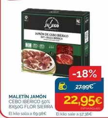 Flor - Jamón Cebo Ibérico 50%