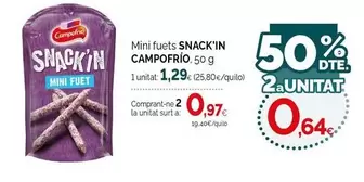 Campofrío - Mini Fuets Snack'in