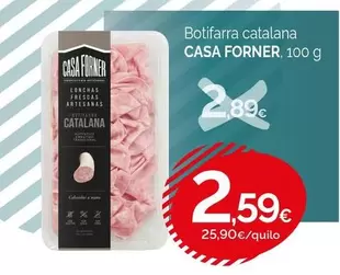 Casa Forner - Botifarra Catalana