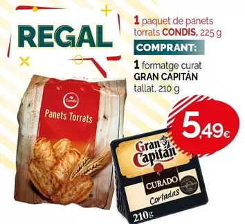 Gran Capitán - 1 Formatge Curat