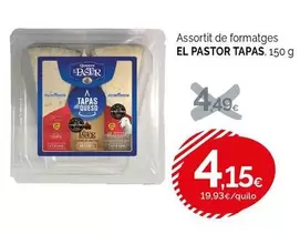 El Pastor - Assortit De Formatges