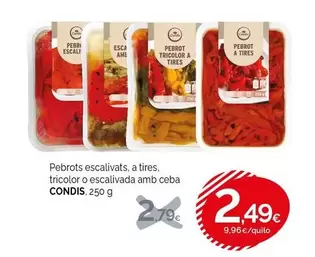 Condis - Pebrots Escalivate