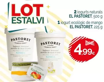 El Pastor - 2 Iogurts Naturals