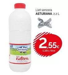 La Asturiana - Llet Sencera