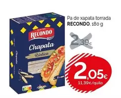 Recondo - Pa De Xapata Torrada