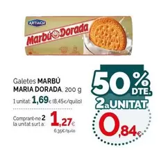 Marbú - Galetes Maria Dorada
