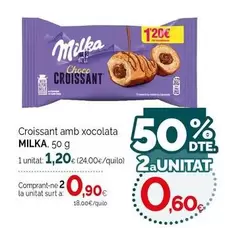 Milka - Croissant Amb Xocolata