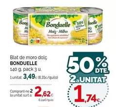 Bonduelle - Blat De Moro Dolc