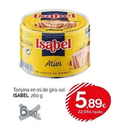 Isabel - Tonyina En Oli De Gira-sol