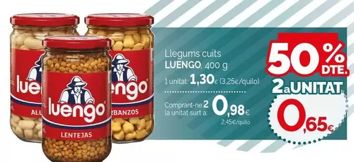 Luengo - Llegums Cuits