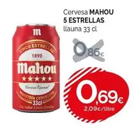 Mahou - Cervesa 5 Estrellas
