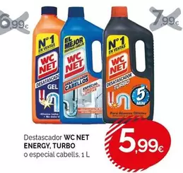 Energy - Destacador Wc Net Turbo