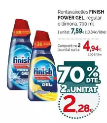 Finish - Rentavaixelles Power Gel