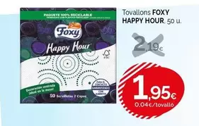 Foxy - Tovallons Happy Hour