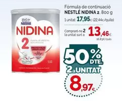 Nestlé - Nidina Fórmula De Continuació