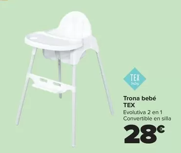 TEX - Trona Bebé