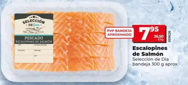 Seleccion De Dia - Escalopines De Salmon
