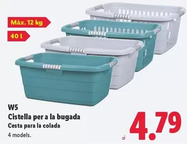W5 - Cistella Para La Colada