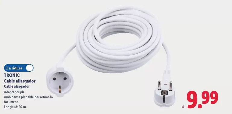 Tronic - Cable Alargador