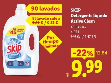 Skip - Detergente Líquido Active Clean