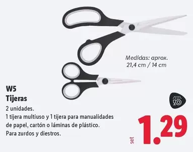 W5 - Tijeras