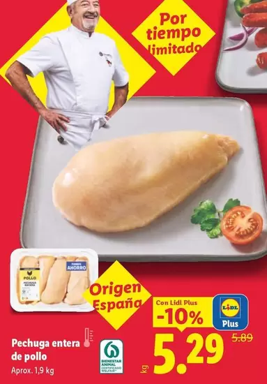 Pechuga Entera De Pollo