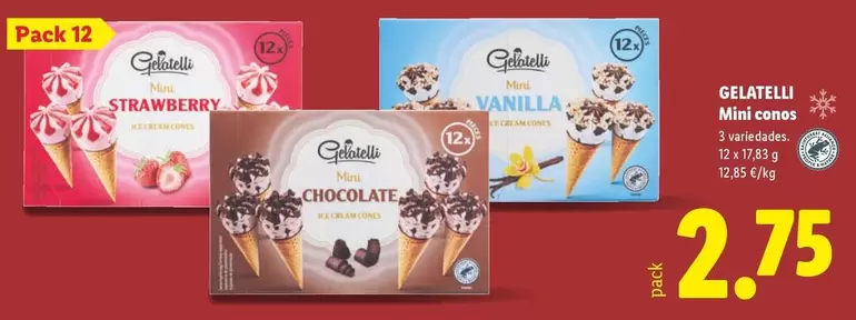 Gelatelli - Mini Conos