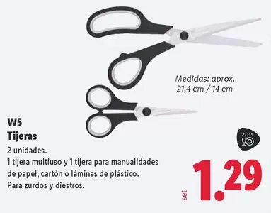 W5 - Tijeras