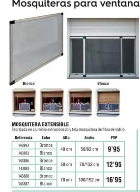 Mosquitera Extensible