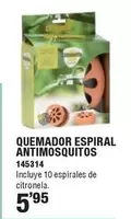 Quemador Espiral Antimosquitos