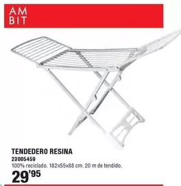Tendedero Resina