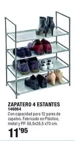 Zapatero 4 Estantes