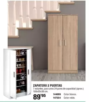 Zapatero 2 Puertas