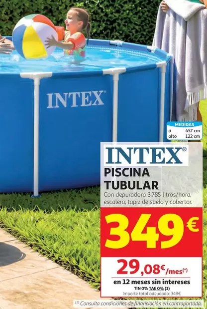 Intex - Piscina Tubular