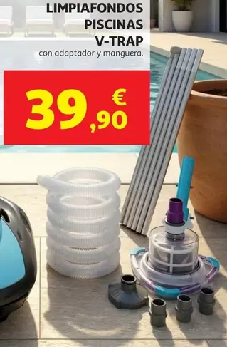 Limpiafondos Piscinas V-Trap