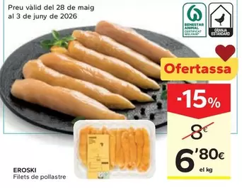 Eroski - Filets De Pollastre