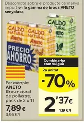 Aneto - Brou Natural De Pollastre