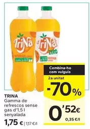 Trina - Gamma De Refrescos Sense Gas