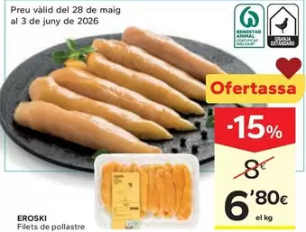 Eroski - Filets De Pollastre