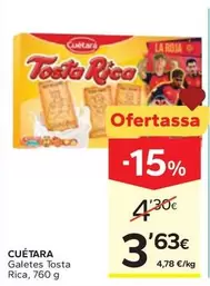 Cuétara - Galetes Tosta Rica
