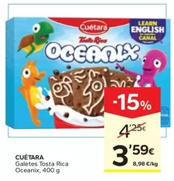 Cuétara - Galetes Tosta Rica Oceanix