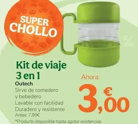 Outech - Kit De Viaje 3 En 1
