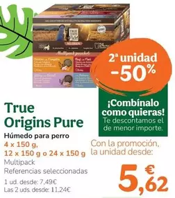 True Origins Pure - Húmedo Para Perro