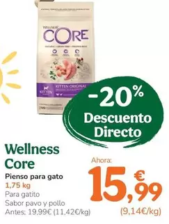 Wellness Core - Pienso Para Gato