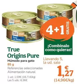 True Origins - Pure Humedo Para Gato