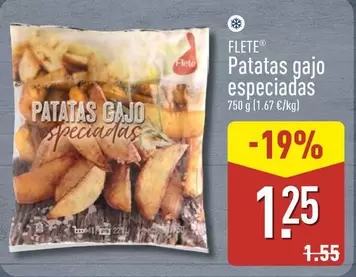 Flete - Patatas Gajo Especiadas