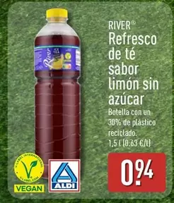 River - Refresco De Te Sabor Limon Sin Azucar