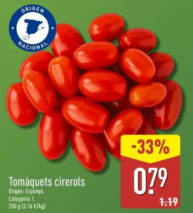 Tomàquets Cirerols
