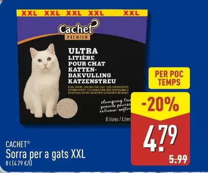 Cachet - Sorra Per A Gats Xxl