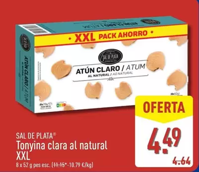 Sal de Plata - Tonyina Clara Al Natural Xxl